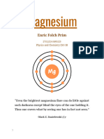 Element Report (Magnesium)