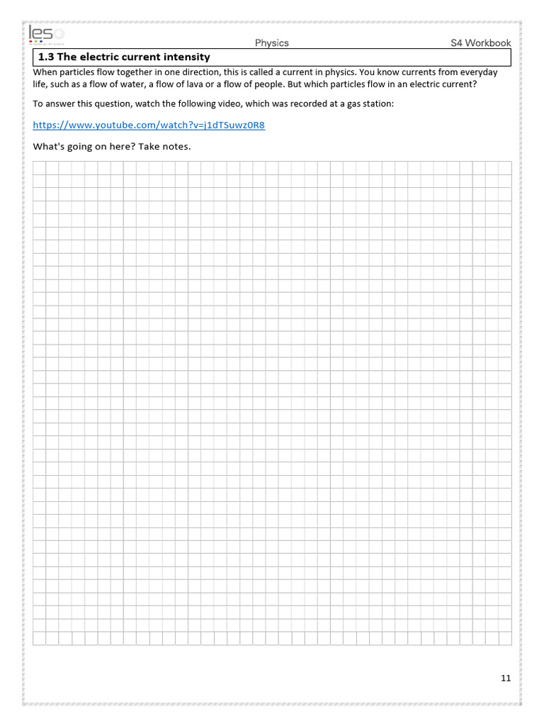 Teil3 Electric Current Intensity Pdf Electric Current Electric