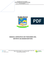 Deco No 185 Manual de Funcs Alcaldia Distrital Feb 29 2016 Buenaventura