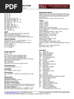 PMP Formula Pocket Guide