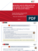 Bloque 2 - Actualización de Instrumentos de Gestión