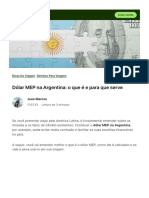 Dólar MEP Na Argentina - o Que É e Como Calcular - Wise