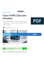 O Que É HTML? (Guia para Iniciantes) - Tecnoblog