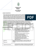 Science 10 1st Trim. Course Outline SY.23-24