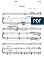 Tarzan - Keyboard 1 - Conductor Score