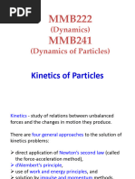 Kinetics of Particles - 1