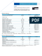 Ficha Técnica - Tela Betuminosa Esterdan Plus 40 GP Elastómero Branco