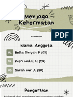 Menjaga Kehormatan Tugas Agama