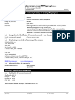 Hoja de Seguridad Fosfato Monoamónico