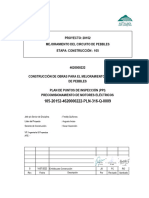 105-20152-4620000222-PLN-316-Q-0009 Precomisionamiento de Motores Eléctricos