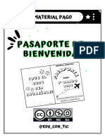 Pasaporte de Bienvenida