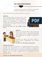 Tarea Actos Introductorios - Derecho Procesal Penal I