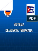 Sistema Alerta Temprana CUBA