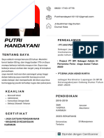 Putri Handayani CV