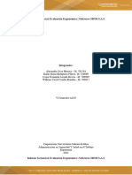 Informe Gerencial, Evaluación Ergonómica Nefrouros MOM SAS ACTIVIDAD 7