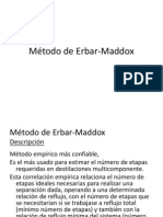 Método de Erbar-Maddox