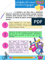 Finalidades Del Campo Formativo Lenguajes