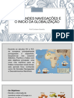 As Grandes Navegações e o Início Da Globalização