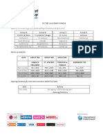 ICCWorld Cup 2007 Match Schedule