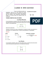 Resumen Técnico - Los Gases y Sus Leyes