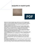 Manual de Taquigrafia en Español Gratis
