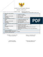 Dokumen Evaluasi Kinerja Pegawai Periode: Triwulan Iv Pemerintah Provinsi Sumatera Utara Periode Penilaian: 1 Oktober SD 31 Desember Tahun 2023