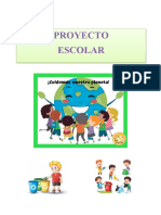 Proyecto Escolar 2019-2020