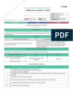 00 Analytical Syllabus - Languages - English - Second Grade