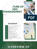 Nature of Strategic Management
