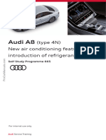 SSP 665 Audi A8 Type 4N New Air Conditioning Features and Introduction of Refrigerant R744