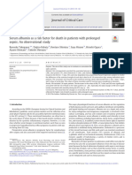 Serum Albumin As A Risk Factor For Death in Patien