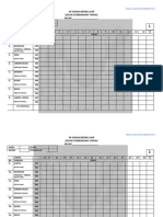 Jadual Pembersihan Tandas