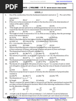 11th Maths One Mark Question Bank Vol 1 | PDF | Elementary Mathematics ...
