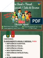 Amostra Grátis - Planejamento Educação Especial - Educação Infantil