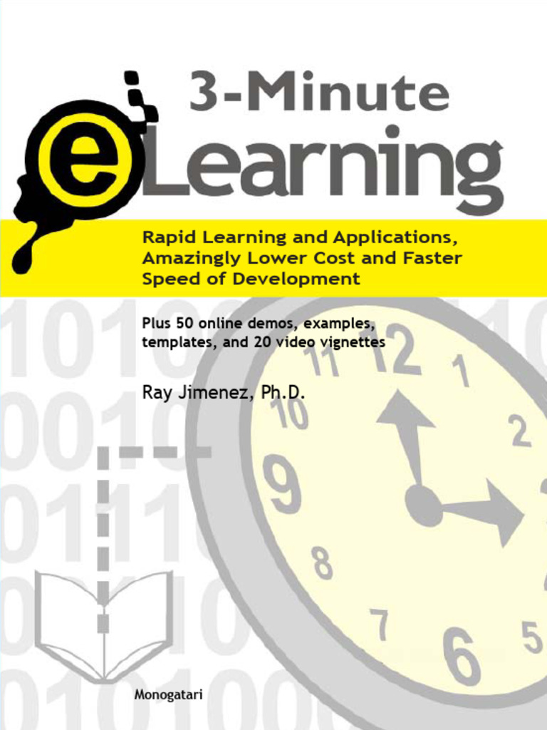 3 Minute E-Learning | PDF | Educational Technology | Learning