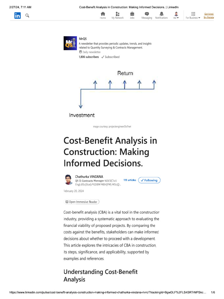 COST BENEFITS ANALYSIS PDF visual data 7