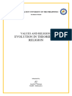 Evolution in Theories of Religion