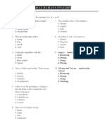 Soal Latihan Bahasa Inggris