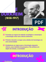 Slides Emile Durkheim