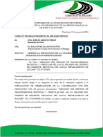 Carta N°005-2024 - Observaciones de La Valorizacion N°001 Del Adicional N°01