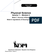 PhysicalSci12 Q1 Mod4 Week7 Sources of Energy v3