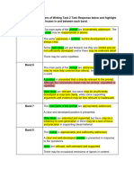 IELTS Writing Task 2 Band Descriptors - Task Response