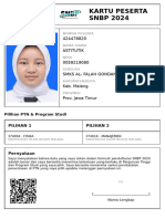 Kartu Peserta SNBP 2024: 424478820 Astitutik 0059219080 Smks Al-Falah Gondanglegi Kab. Malang Prov. Jawa Timur
