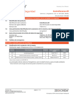 SDS Acetofenona d3 ES Es