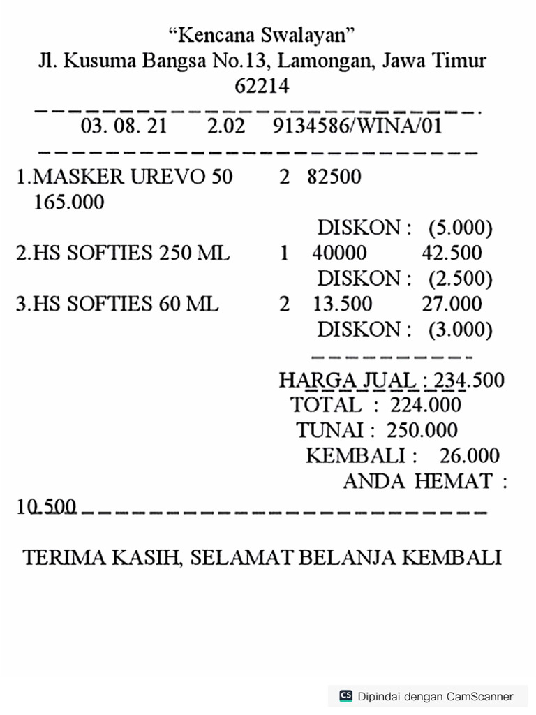 Struk Kesehatan | PDF