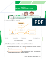 Sesión: "La Estructura y Formación de La Tierra"