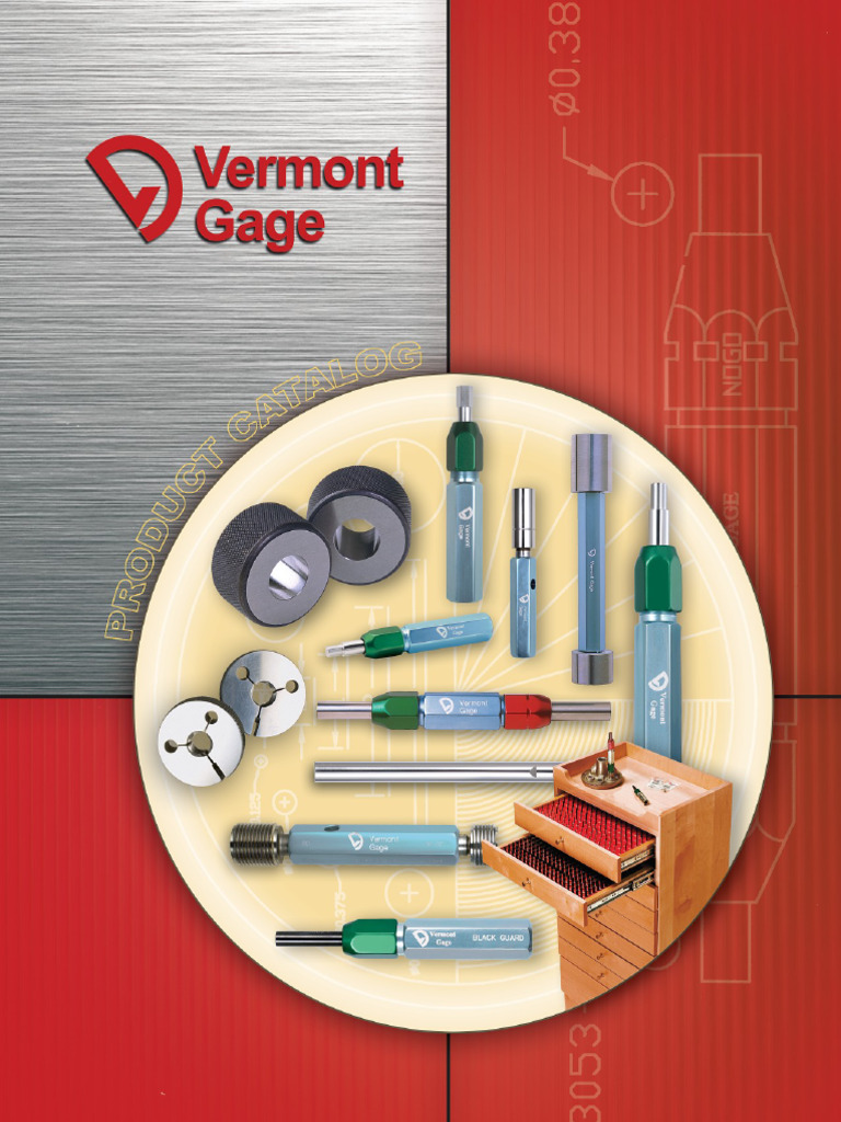 Vermont - Go No-Go Gages | PDF | Engineering Tolerance | Corrosion