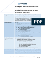 BSBESB301 Task 3 Assessment Instructions V1.1222