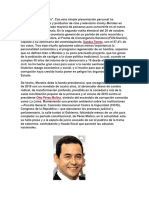 Biografia de Jimmy Morales