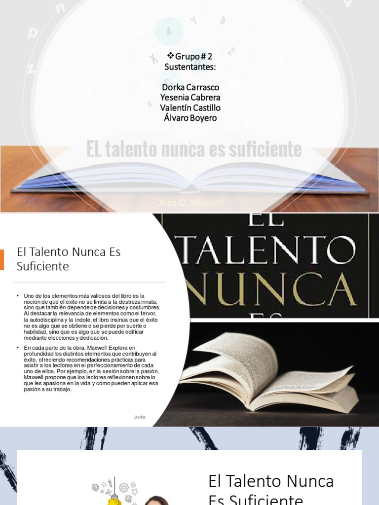 El Éxito Más Allá del Talento | PDF | Crecimiento personal y profesional